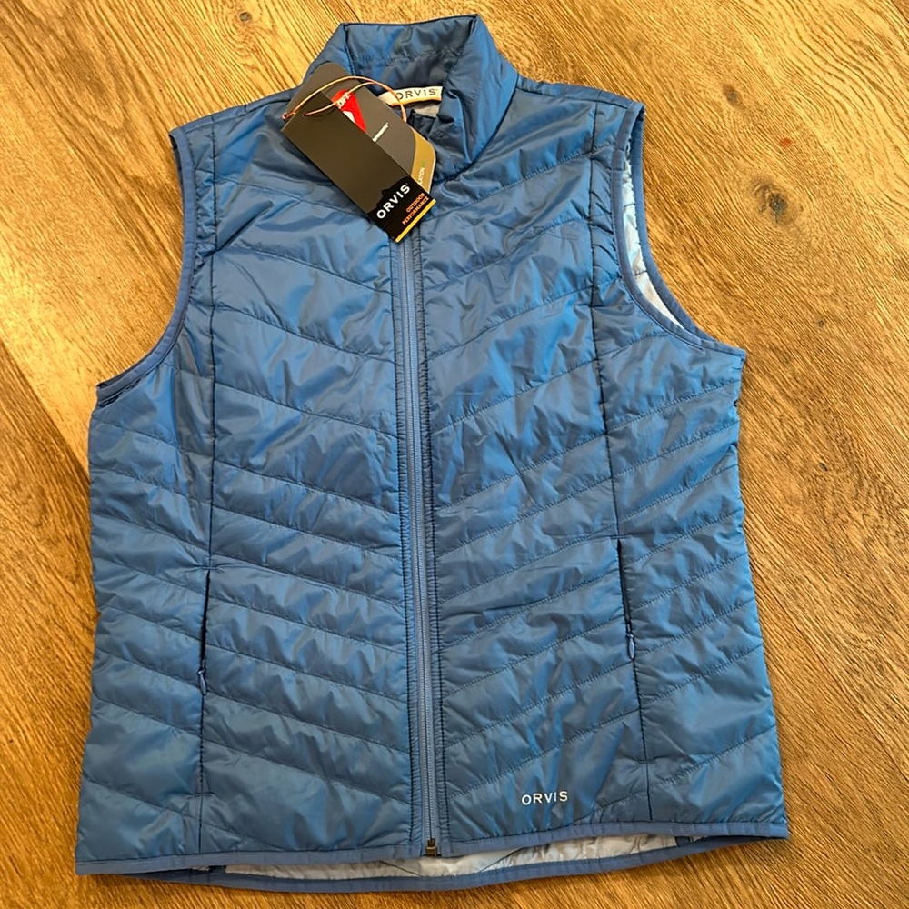 NWT Orivis Vest 100% Recycled Polyester